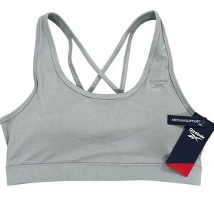 Reebok Women's Large Gray Sports Bra